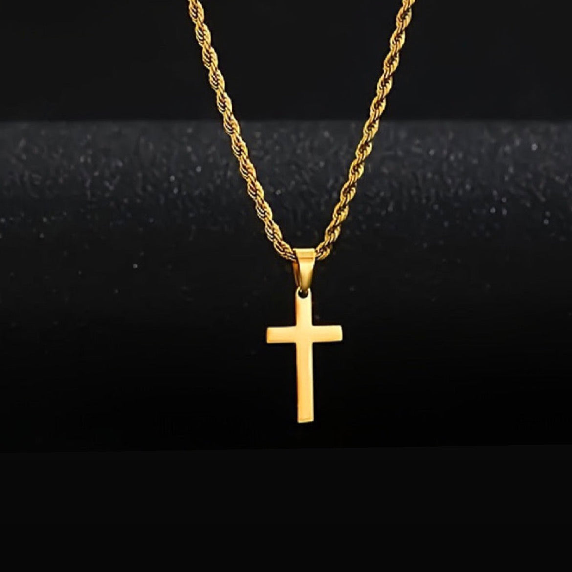 Savage cross necklace