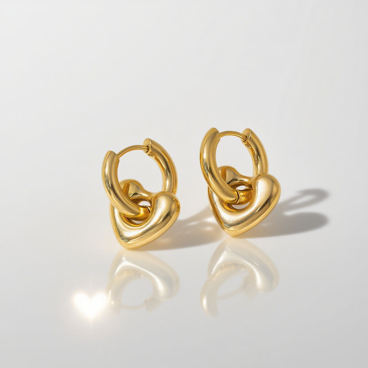 Heart of Gold earrings