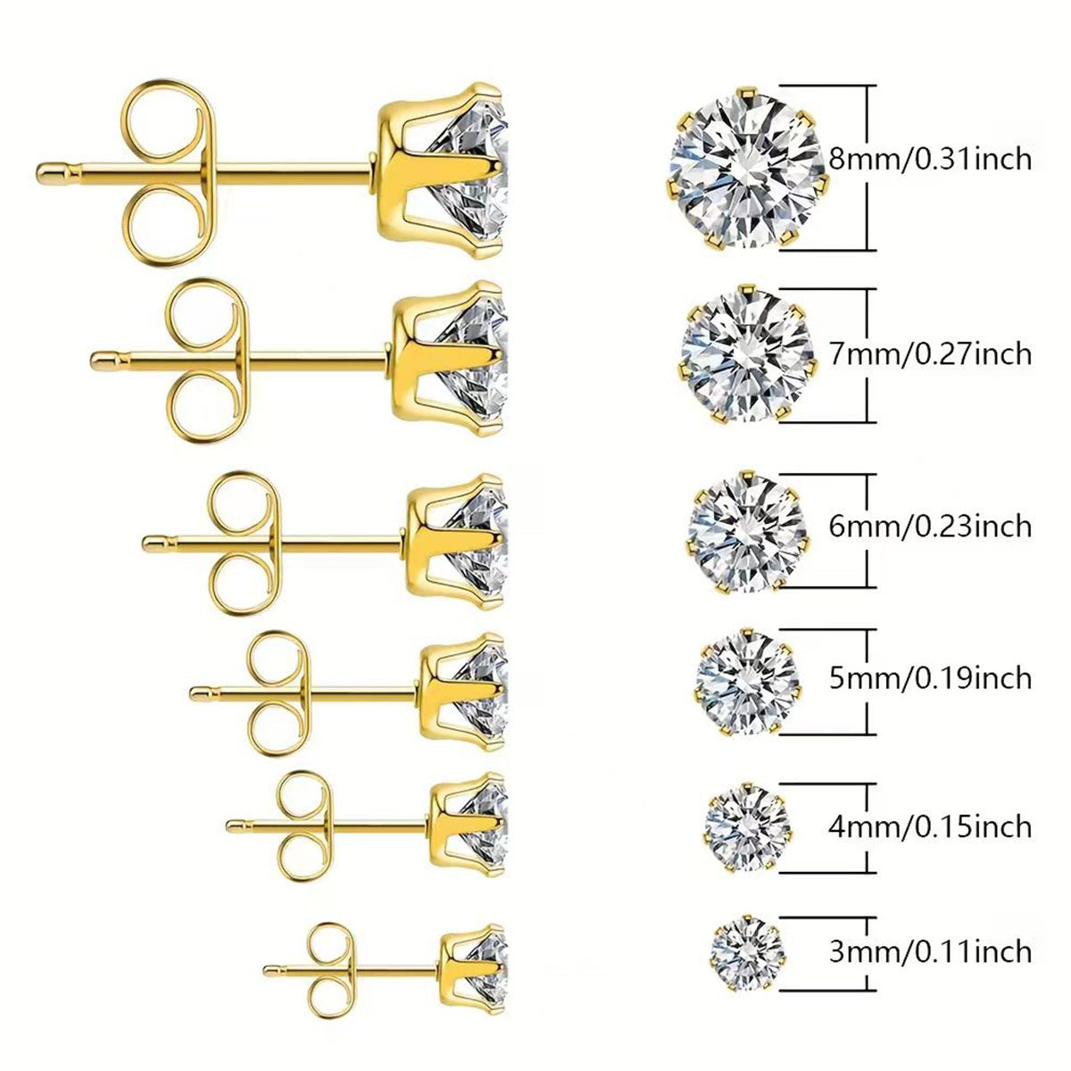 Iceberg studs