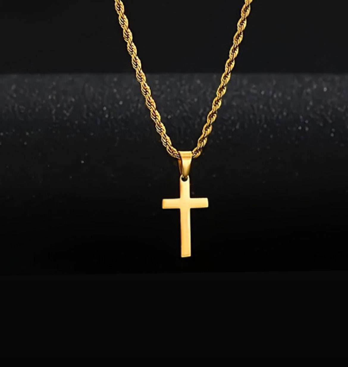 Savage cross necklace