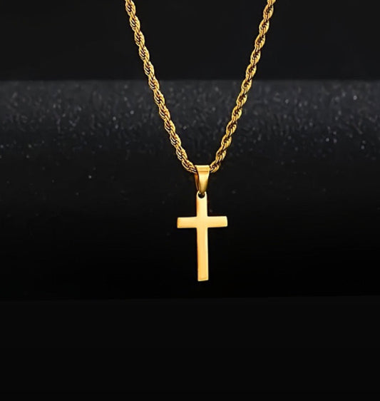Savage cross necklace