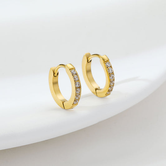 HUGGIES HOOP EARRINGS