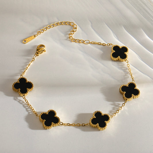 3 LEAF COLOR BRACELET